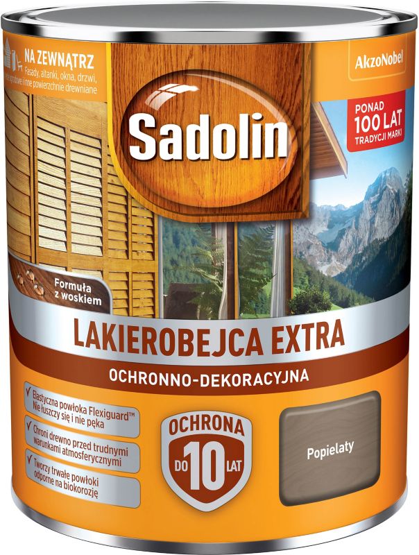 Lakierobejca Sadolin Extra popielaty 0,75 l