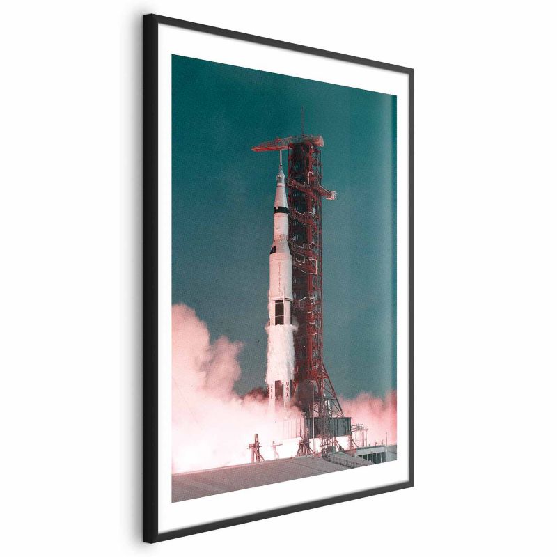 Plakat Artgeist Wielki start 29,7x42 cm z ramą czarną z marginesem 1 szt