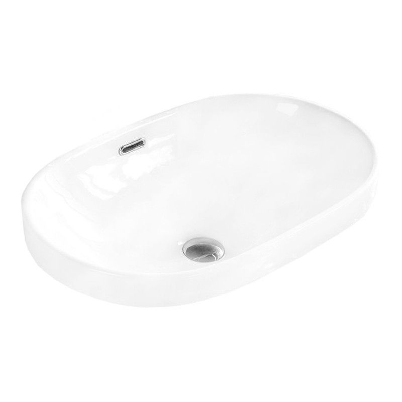 Umywalka wpuszczana Mexen Viki biały 61x40 cm 1 szt.