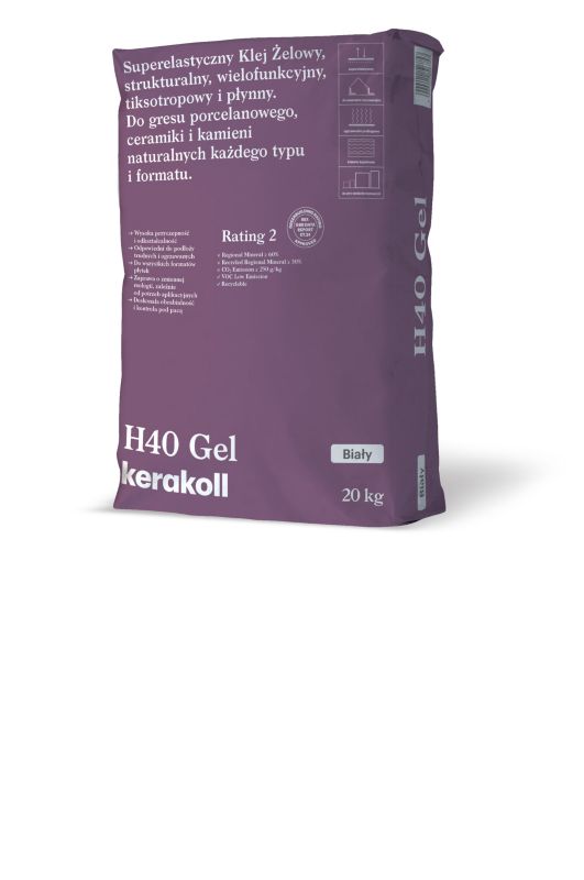 Klej Kerakoll H40 Gel biały 20 kg