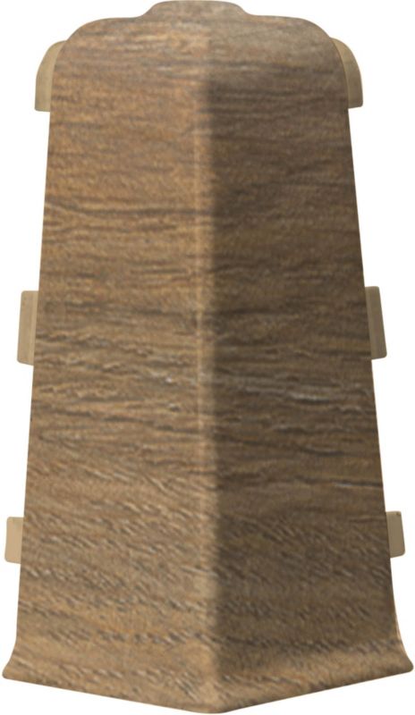 Narożnik zewnętrzny do listwy Arbiton Indo PCV dąb sierra