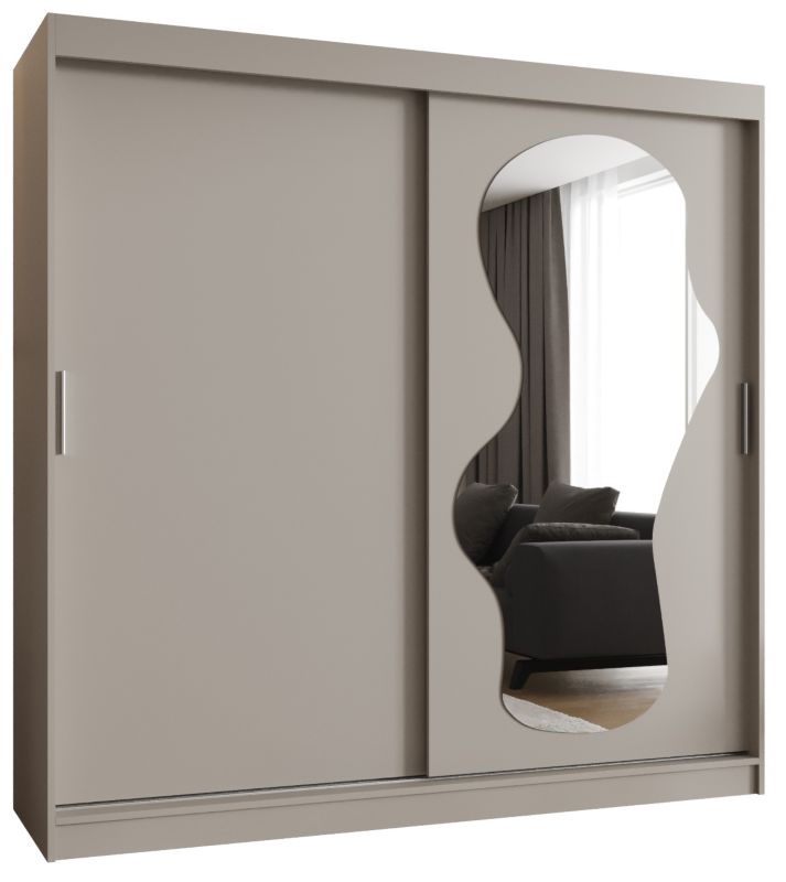 Szafa przesuwna Garderoba Abiks ULTRA 200 kaszmir 1szt.