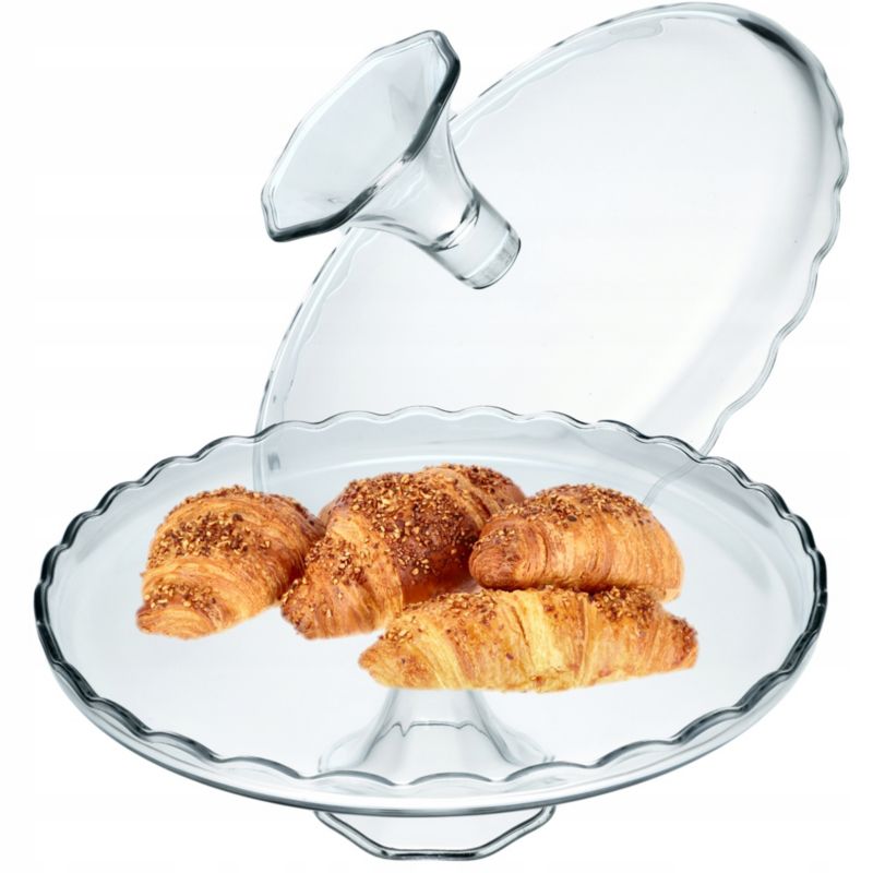 Patera Na Ciasto KADAX Szklana 32cm 1szt.