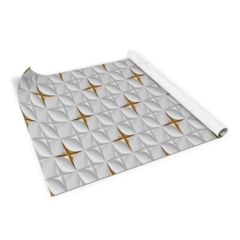 Samoprzylepna okleina Tulup 100x50 cm Wzór 3d płytki 1 szt.