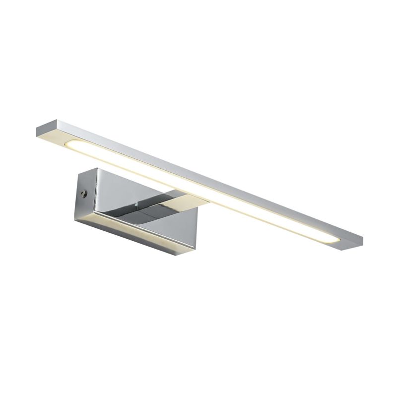 Kinkiet ścienny Light Prestige Isla chromowany LED 12W 4000K 840lm IP44 wym: 5 x 41 x 14 cm - 1 szt.