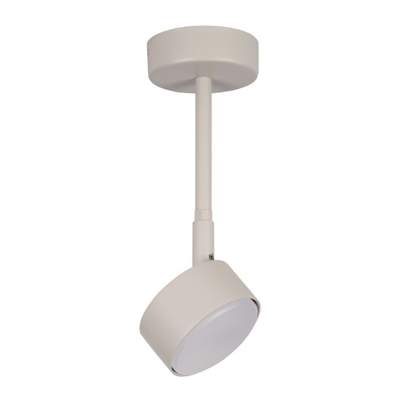 Spot sufitowy Sigma Lighting Nemo szary beż 1 x GX53 x IP20 wym: 24 x 8 x 9 cm - 1 szt.