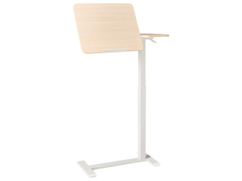 Regulowany stolik pod laptopa Schola Jasny brąz/ biały 70 x 40 cm 1 szt.