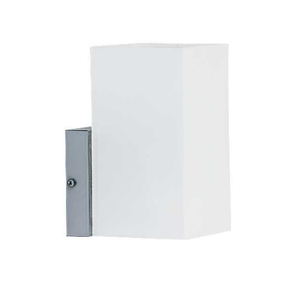 Kinkiet ścienny Alfa Ice New biały chromowany 1 x E27 x 15W IP20 wym: 21 x 13 x 10 cm - 1 szt.