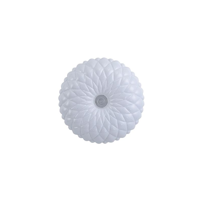 Plafon Italux Auris biały LED 12W 4000K 840lm IP20 wym: 6,5 x 27 x 27 cm tworzywo sztuczne - 1 szt.