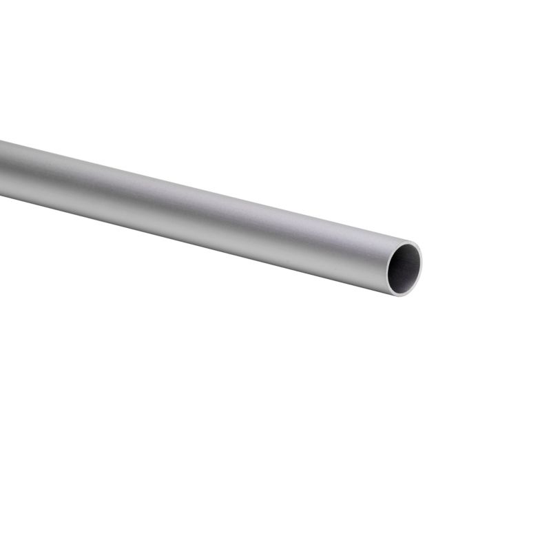 Rura okrągła aluminiowa gładka 1000 x 16 x 1 mm srebrna