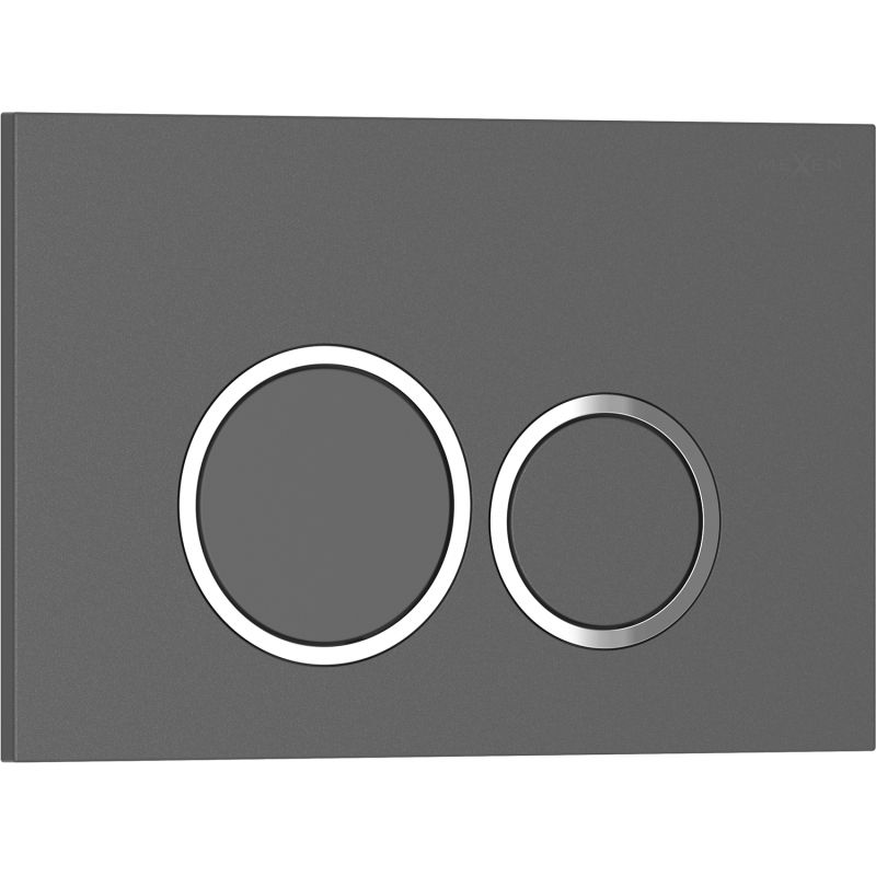 Przycisk spłukujący Mexen Tex 01 szary 1 szt.