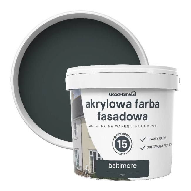 Farba elewacyjna GoodHome baltimore 5 l