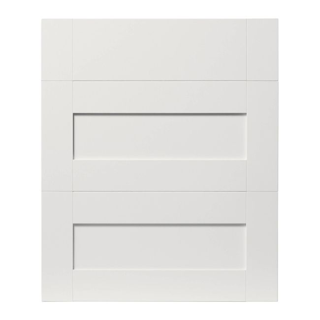 Front kuchenny do szafki z 3 szufladami GoodHome Alpinia 60 cm ivory mat