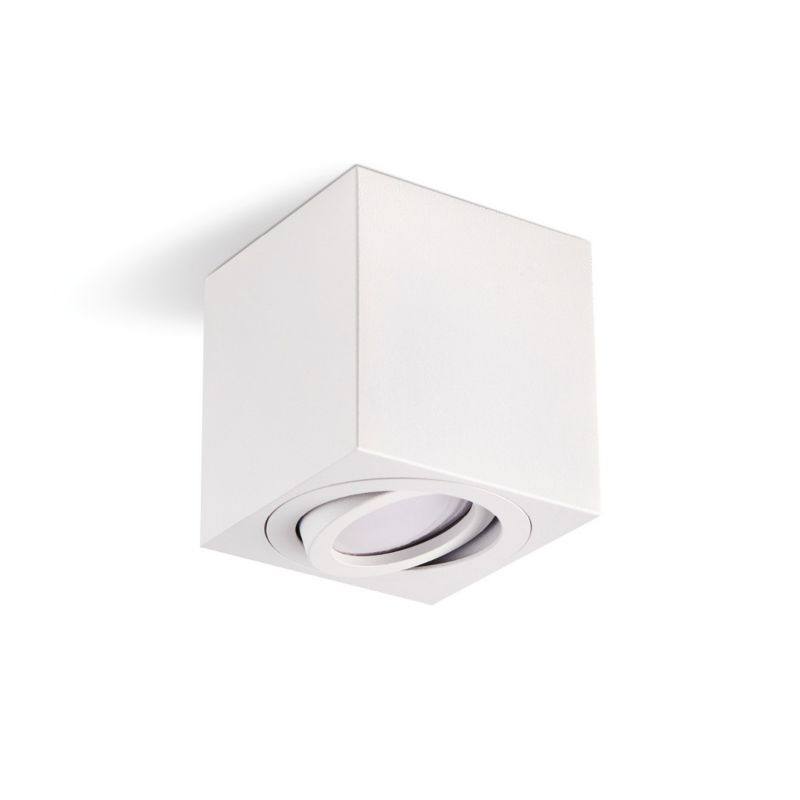 Reflektor spot Kobi Oh37 biały 1 x GU10 x 35W IP20 wym: 8,4 x 8 x 8 cm - 1 szt.