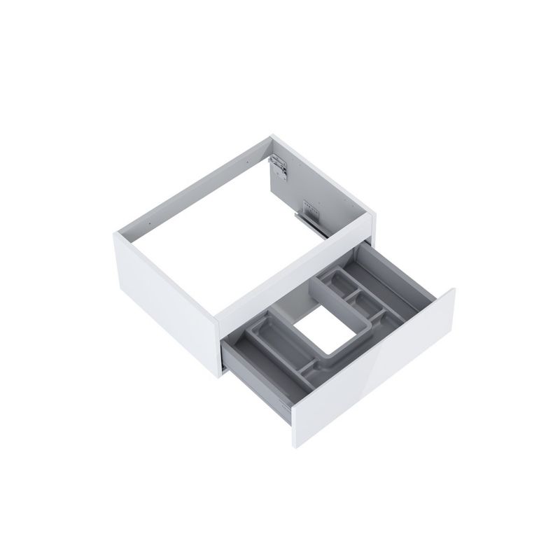 Szafka pod umywalke Oltens Vernal 60 cm biały połysk system quietclose 1 szt.