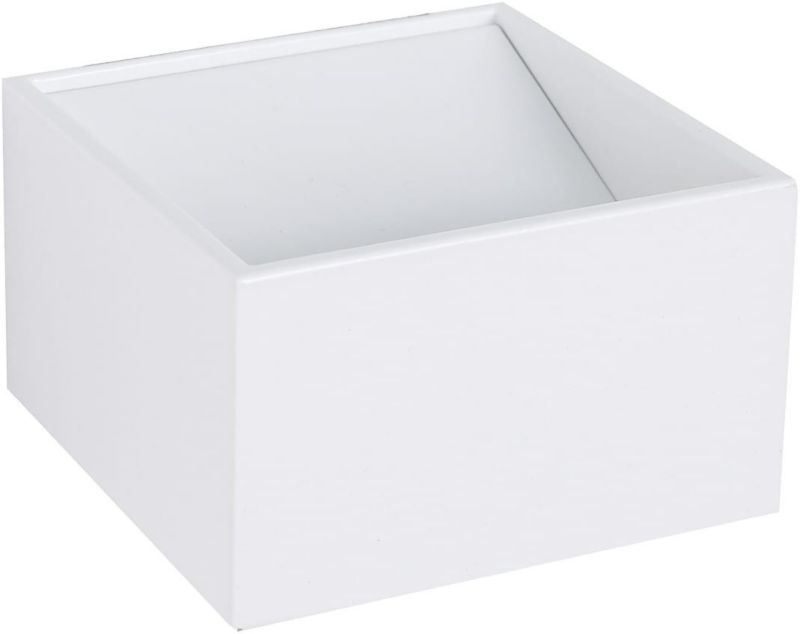 Kinkiet ścienny Nowodvorski Lighting Lia biały LED 7W 3000K 460lm IP20 wym: 6 x 10 x 10 cm - 1 szt.