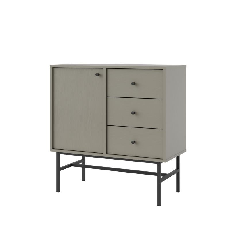 Komoda z szufladami Bonni Sakai 3 1F 3S T814 Eukaliptus 1 szt.