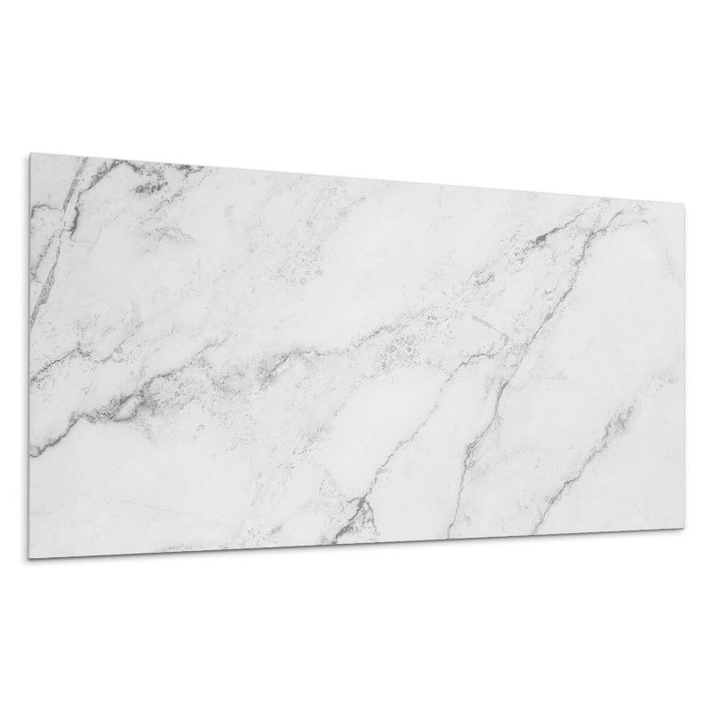 Panel samoprzylepny Wallfluent 100x50 cm Stylowy biały marmur 1 szt.