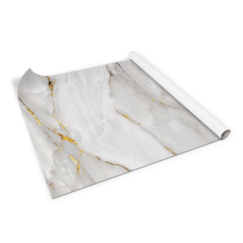 Folia okleina Tulup dekoracyjna Perłowy marmur 100x50 cm