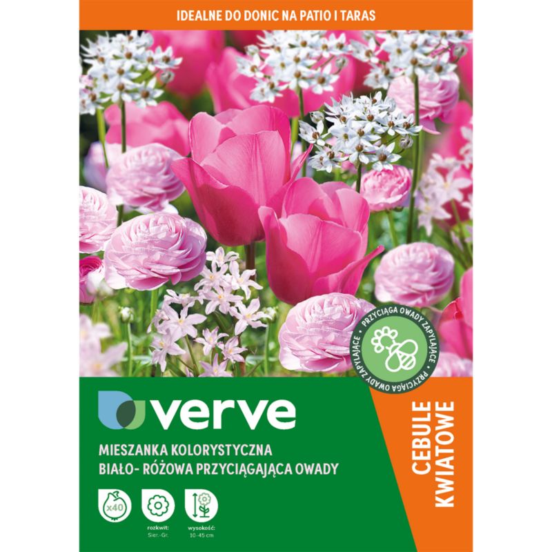 Kolekcja Verve Pink Pollinator 40 sztuk