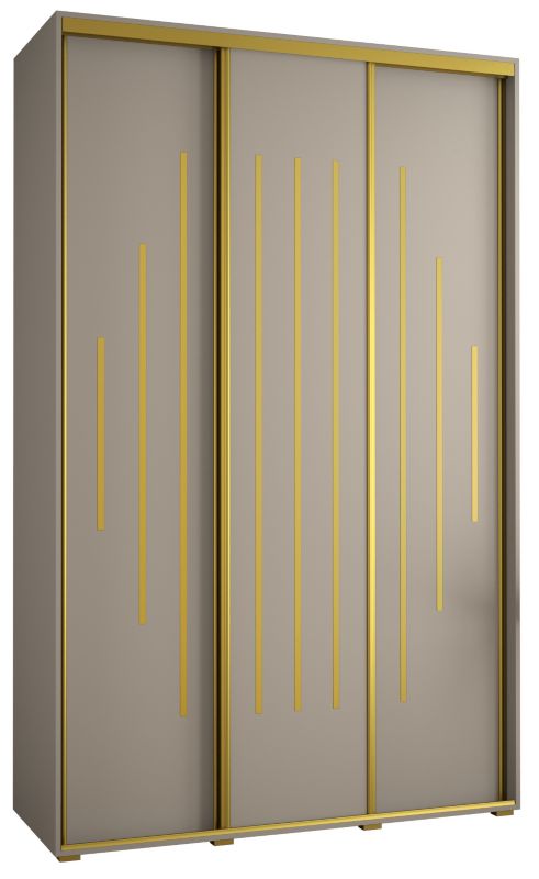 Szafa przesuwna Abiks 60 wysoka Dakota 12 150 kaszmir+kaszmir+złot 1 szt