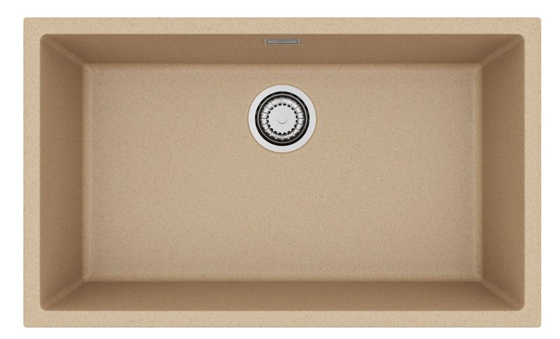 Zlewozmywak granitowy Alveus OMNI 40 kol. G55 beż (45x75) 1-komorowy 1szt