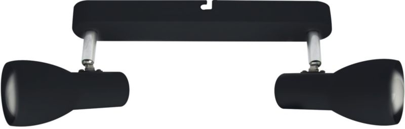 Reflektor sufitowy Candellux Picardo czarny 2 x E14 x 40W IP20 wym: 36 x 6 cm - 1 szt.