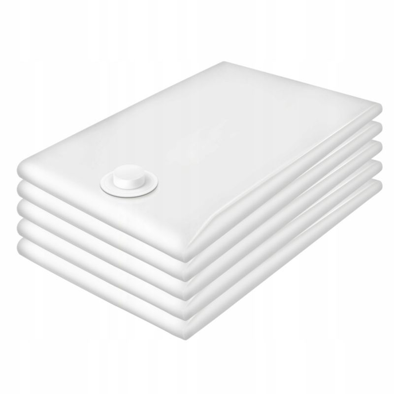 Worki próżniowe, Sillar, na odzież, pościel, 70x100cm, PA/PE, 80 Mikronów, 7 warstw, 5szt