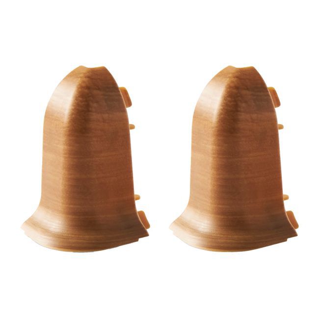 Narożnik zewnętrzny do listwy PCV Slim 45 mm alabama 2 szt.