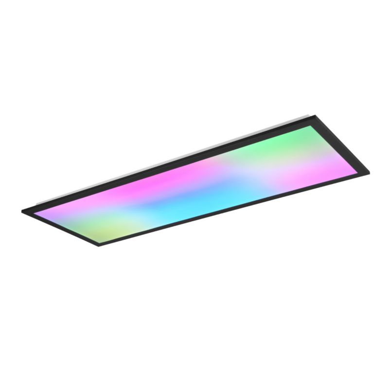 Plafon sufitowy lampa RL Beta czarny-multikolor LED 31W 2700K-6500K 3550lm IP20 wym: 5 x 80 x 29,5 cm metal - 1 szt.