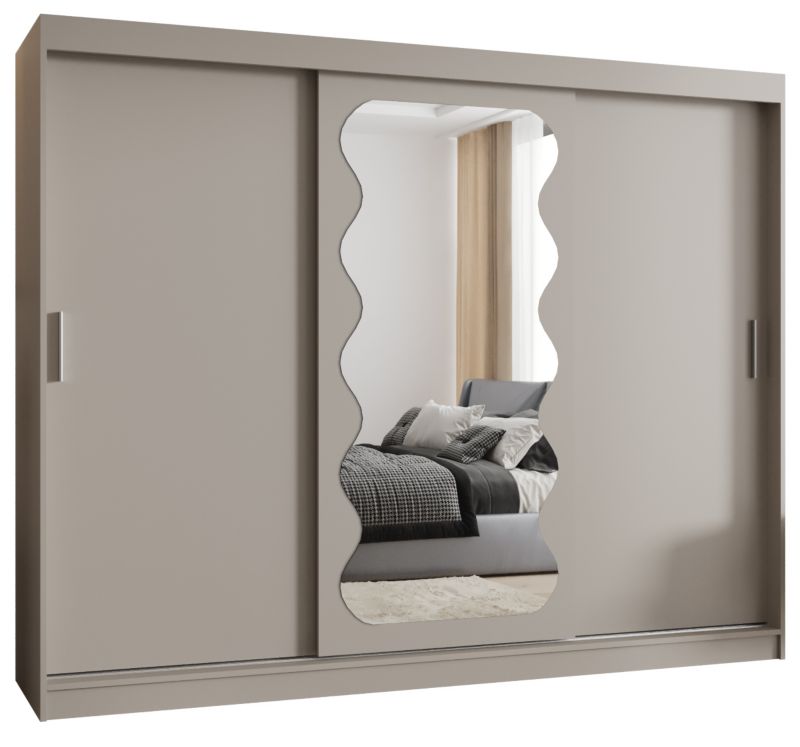 Szafa przesuwna Garderoba Abiks SPOTI 250 kaszmir 1szt.