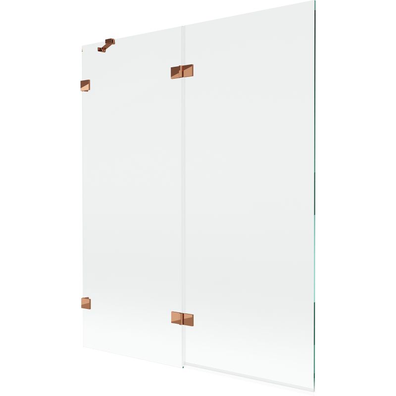 Parawan nawannowy Mexen Lunar różowe złoto 140x150 cm 2-skrzydłowy 1 szt