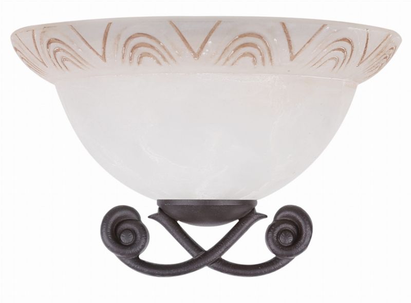 Plafon sufitowy nowoczesny Candellux Gio patyna-biały 1 x E27 x IP20 wym: 18 x 30 x 15 cm - 1 szt.