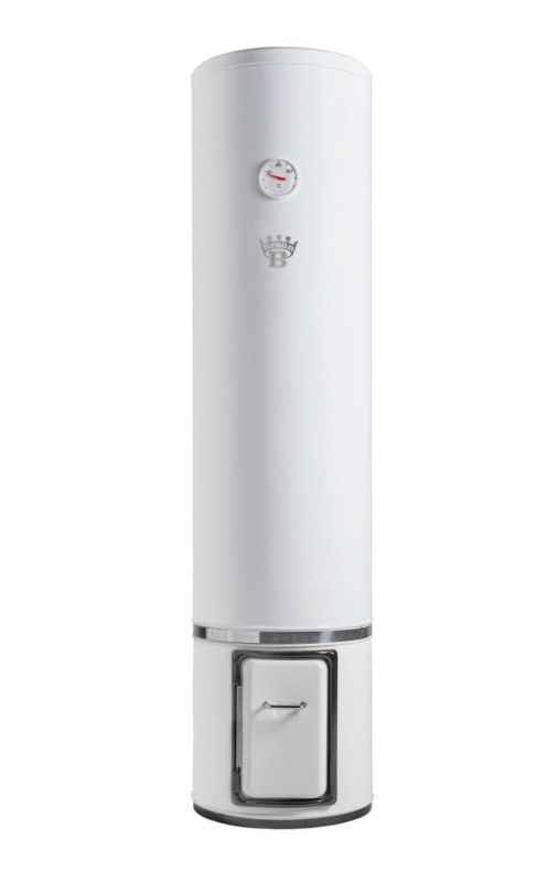 Bojler Bandini 80L pionowy z grzałką na drewno 140x340cm 1szt