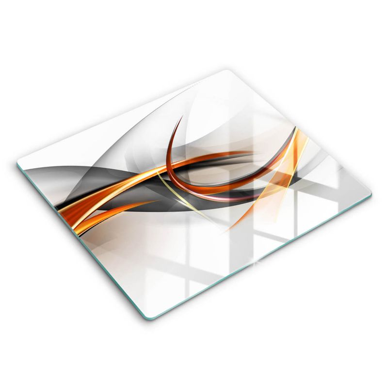 Szklana deska do krojenia Wallfluent 60x52 cm Nowoczesne kształty 1 szt.
