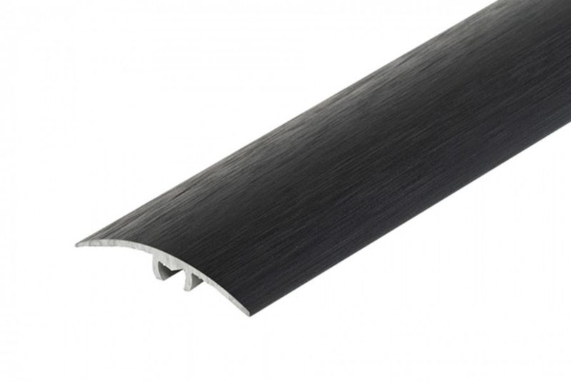 Profil progowy Cezar Czarny Szczotkowany 35mm 1,8m aluminiowy 1 szt.