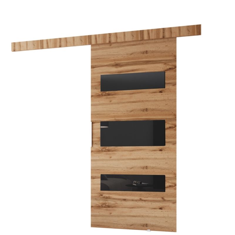 Drzwi przesuwne MINIO go for it CLEAN D 96 cm dąb wotan 1 szt.