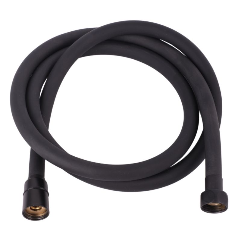 Wąż prysznicowy SNAKE Yoka Home czarny gładki do słuchawki antyskrętny 150 cm - 1 szt.