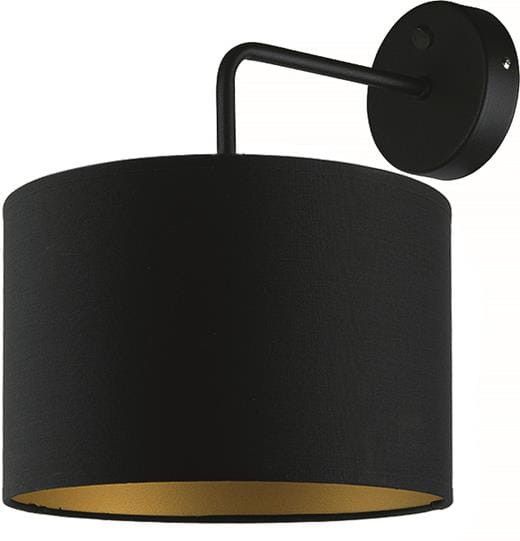 Kinkiet ścienny Nowodvorski Lighting Alice czarno-złoty 1 x E27 x 60W IP20 wym: 30 x 23 x 26 cm - 1 szt.