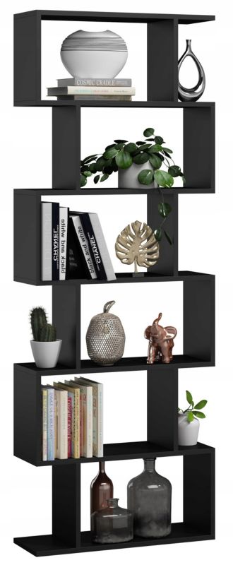 Regał Matkam otwarty BASK MAX szafka Per czarny 1 szt.