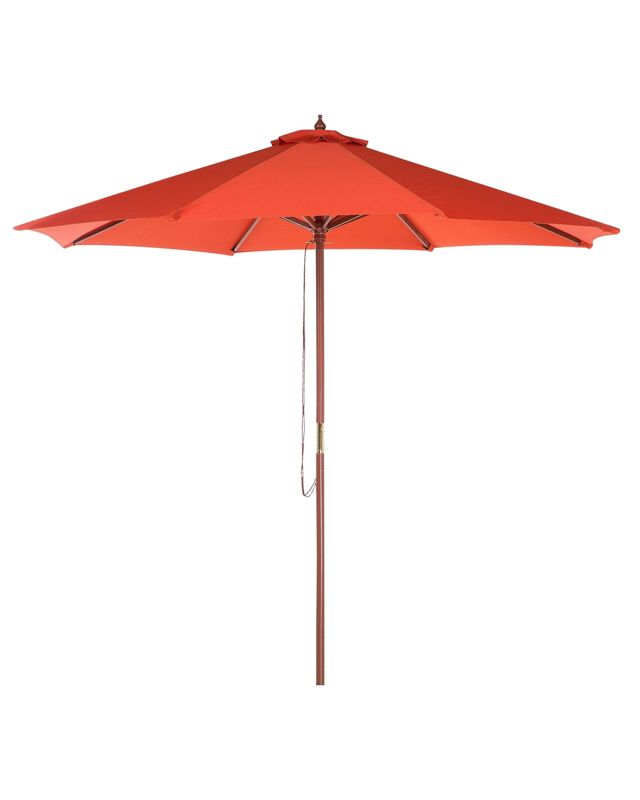 Parasol ogrodowy 270 cm czerwony Toscana 1 szt.