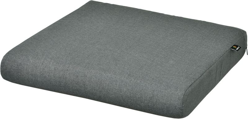 Poduszka na fotel ogrodowy siedzisko AMPO wodoodporna szary 1 szt.