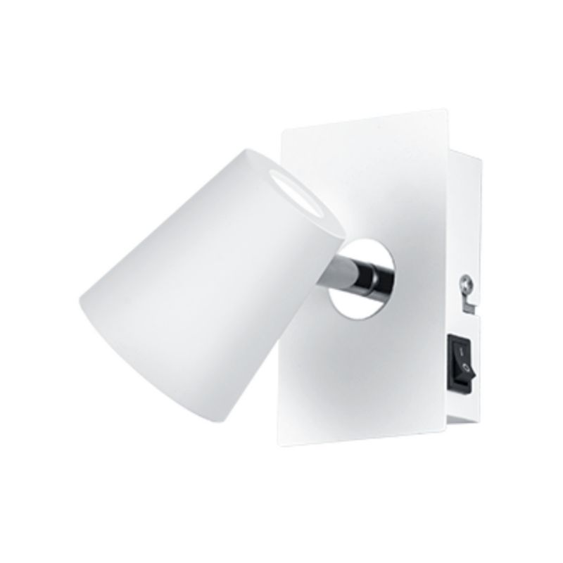 Kinkiet ścienny Trio Narcos biały LED 6W 3000K 550 lm IP20 wym: 7,5 x 7,5 cm - 1 szt.