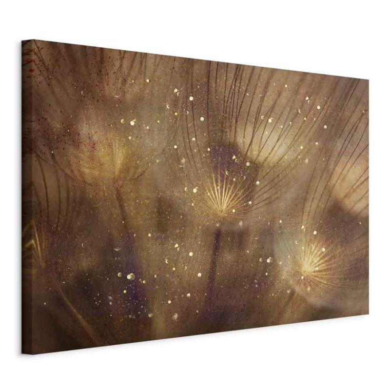 Obraz Artgeist Złote dmuchawce 120 x 80 cm płótno włoskie 1 szt