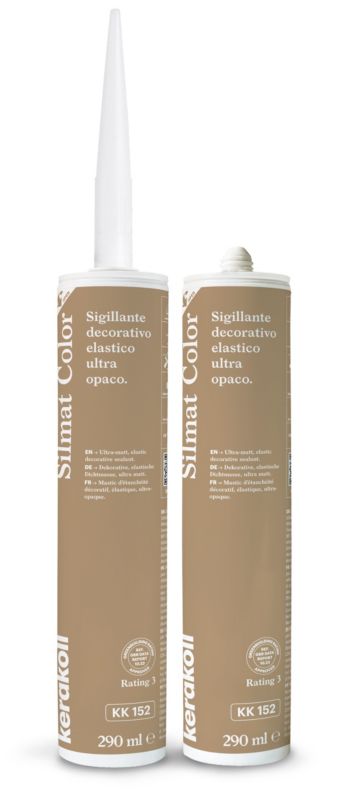 Silikon sanitarny Kerakoll Silmat KK152 brązowy 290 ml