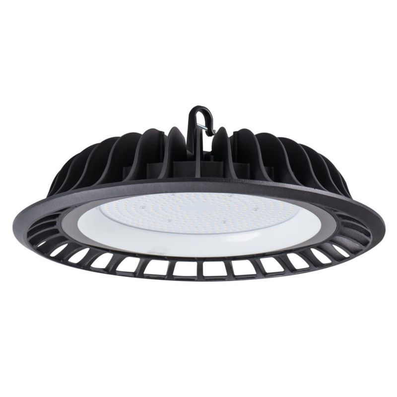 Lampa High Bay przemysłowa Ufo Miledo Hibo Led czarna LED 200W 4000K 20000lm hermetyczna IP65 wym: 15 x 39 x 39 cm - 1 szt.