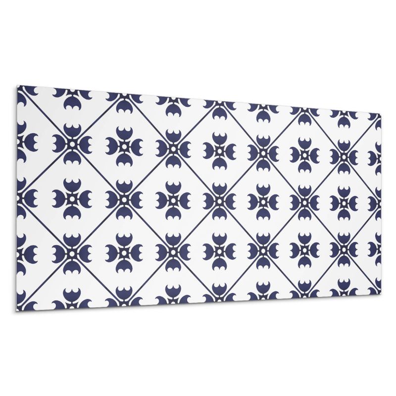 Kafelki samoprzylepne Wallfluent 60x30 cm Elegancki wzór z figurami geometrycznymi 6 szt.