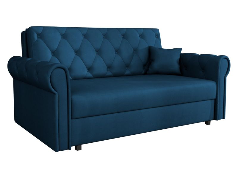 Kanapa rozkładana MIRJAN 24 Viva Roma III ciemny szafir 1 szt.