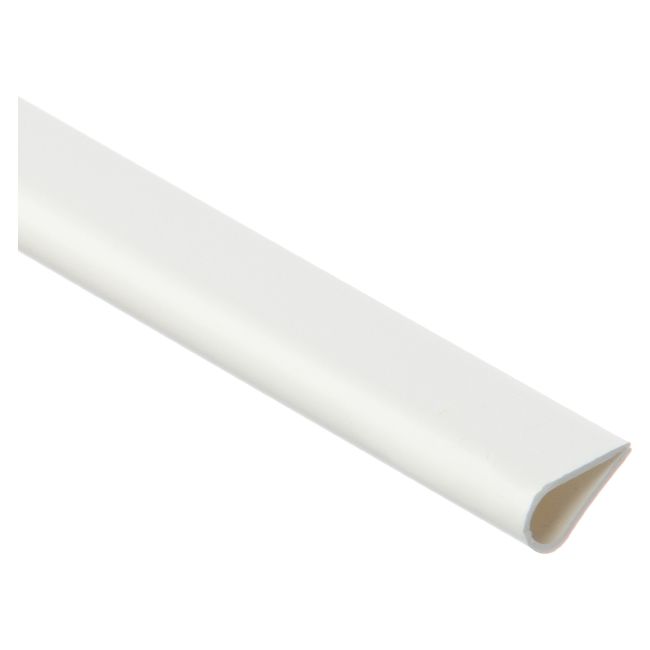 Profil klamra Cezar 15 x 0,9 x 2000 mm PCV biały