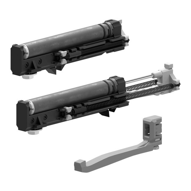 Domykacz Valcomp do drzwi przesuwnych systemu Herkules